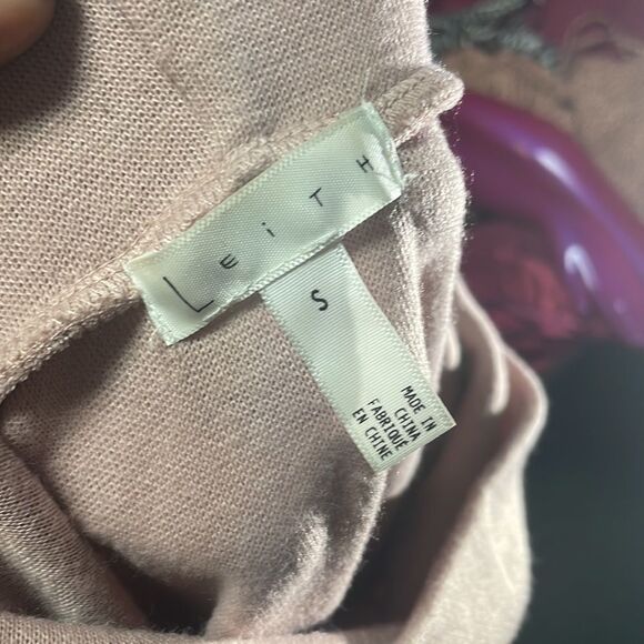 Leith ruffled cowl neck crop sweater - Picture 8 of 9